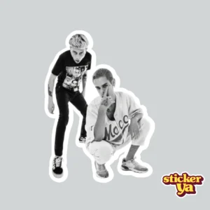 Sticker de Música Paco y Catriel