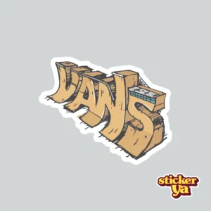 Sticker de Pista Vans