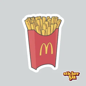 Sticker de Papas Mc Donalds