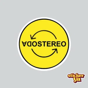 Sticker de Música Soda Stereo