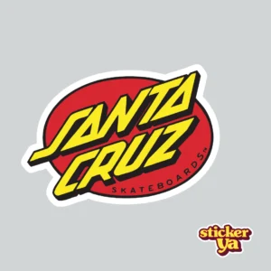 Sticker de Santa Cruz