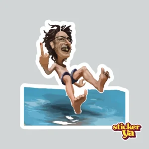 Sticker de Música Charly Pileta