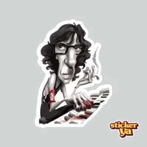 Sticker de Música Demasiado Ego