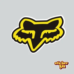 Sticker de Fox Amarillo