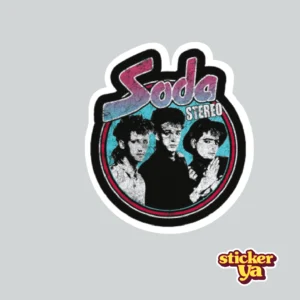 Sticker de Música Soda Stereo 1