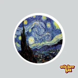 Sticker de La noche estrellada