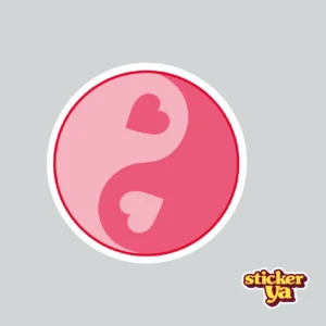 Sticker de Ying Yang Love