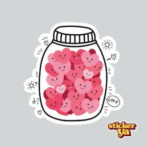 Sticker de Frasco de Amor