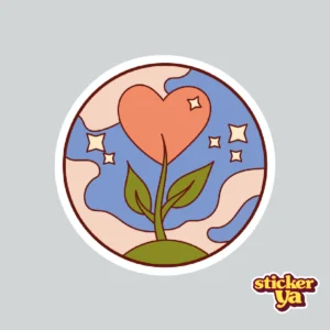 Sticker de Planeta Corazon