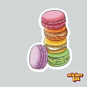 Sticker de Macarrones Color