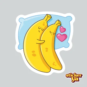 Sticker de Bananas Duermen