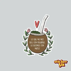 Sticker de Mate Argentino