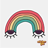 Sticker de Arcoíris - Tienda On Line de Stickers - StickerYa